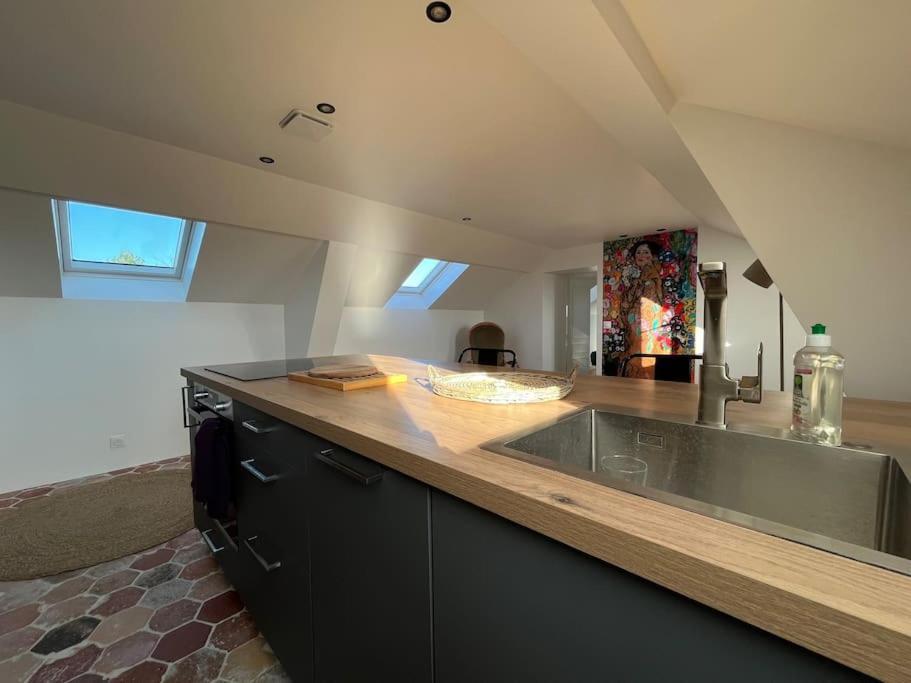 Sur Les Toits De Fontainebleau - Hypercentre Apartment Luaran gambar