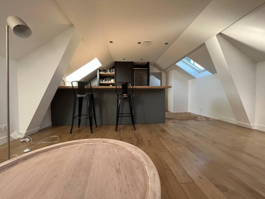Sur Les Toits De Fontainebleau - Hypercentre Apartment Luaran gambar